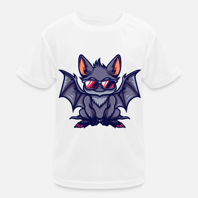 Fledermaus Comic Cool Kinder Funktions-T-Shirt