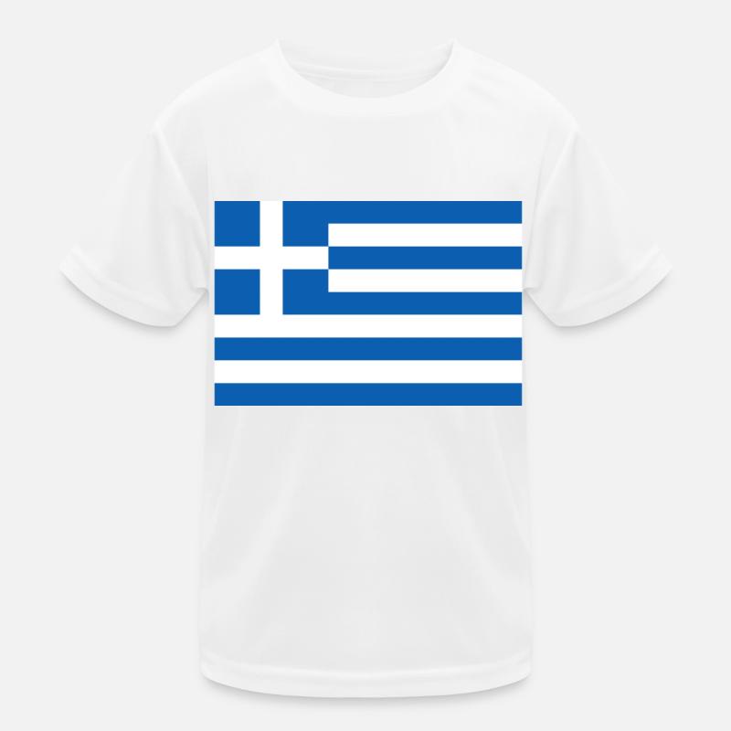 Greece Kids Functional T-Shirt
