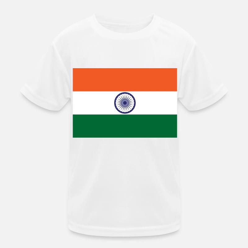 Indien Kinder Funktions-T-Shirt
