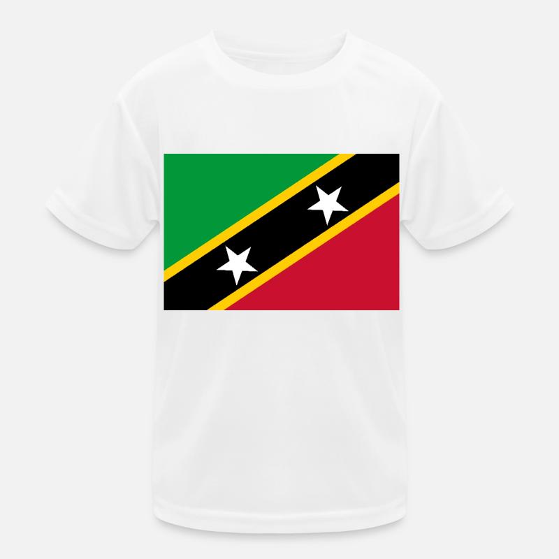 Saint Kitts and Nevis Kids Functional T-Shirt