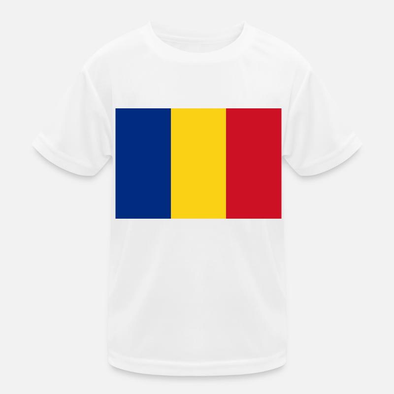 Romania Kids Functional T-Shirt
