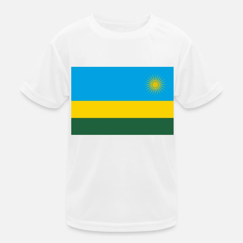 Ruanda Kinder Funktions-T-Shirt