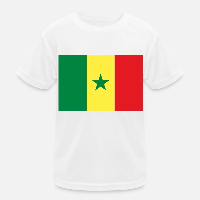 Senegal Kinder Funktions-T-Shirt