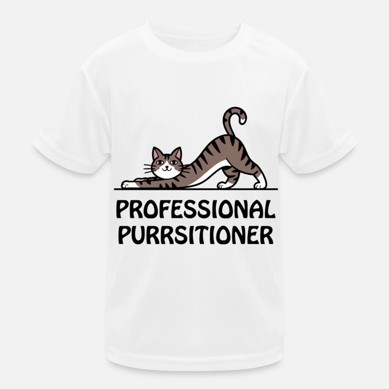 Animal - Professional Purrsitioner T-shirt sport Enfant