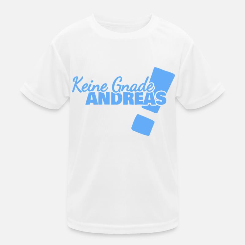 Andreas als Lustig Kinder Funktions-T-Shirt