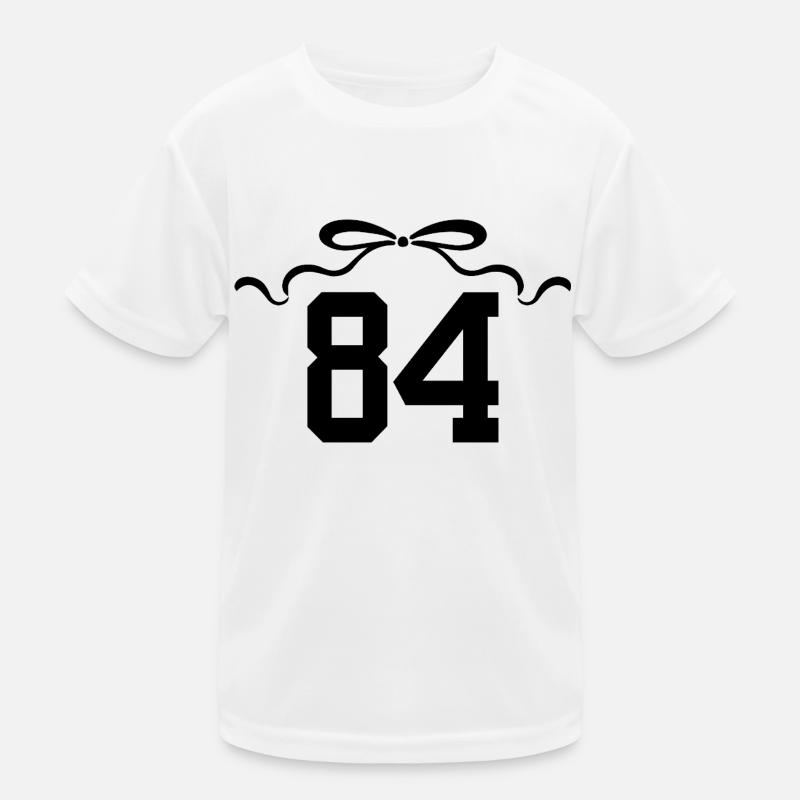 Numéro 84 noeud - 84e anniversaire T-shirt sport Enfant