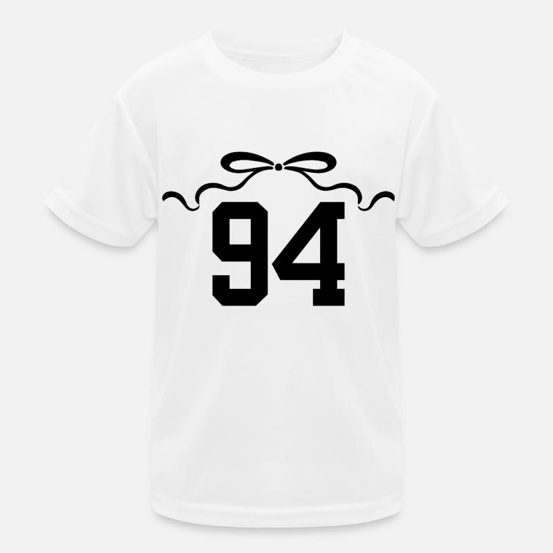 Numéro 94 noeud - 94e anniversaire T-shirt sport Enfant