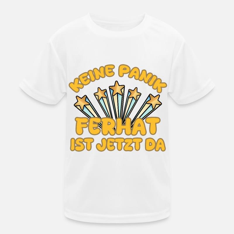 First name Ferhat Kids Functional T-Shirt