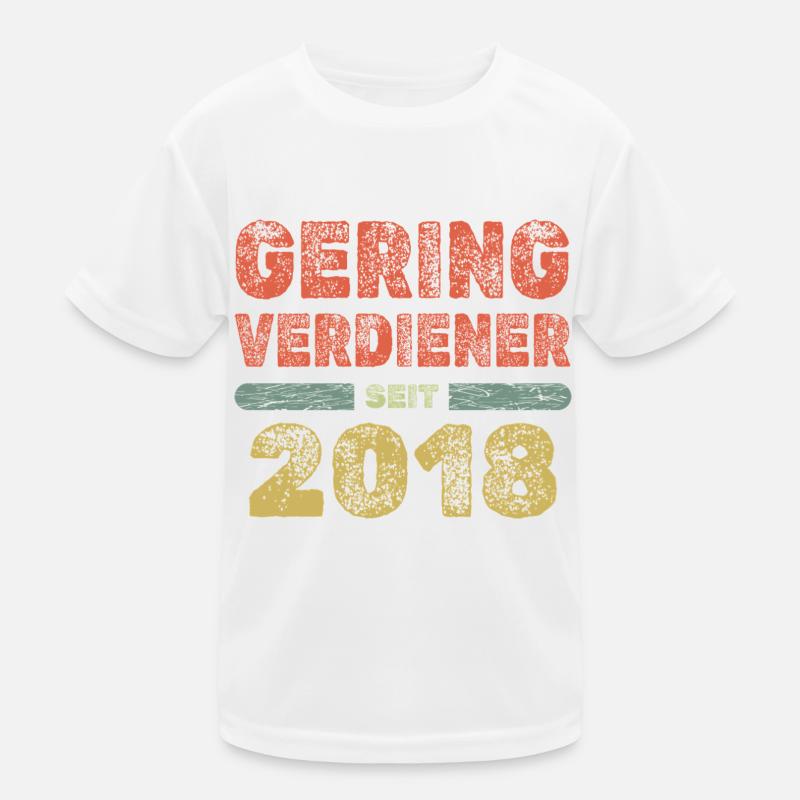 2018 Kinder Funktions-T-Shirt