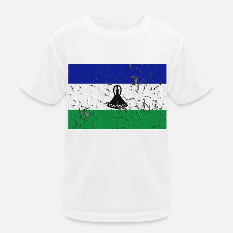 Lesotho Lesotho Kids Functional T-Shirt