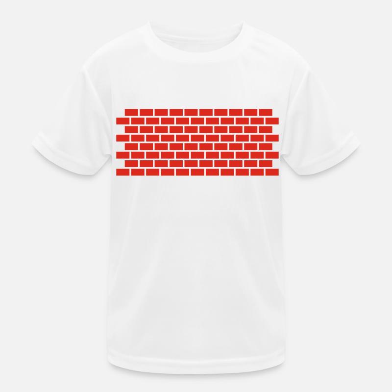 Mauer Kinder Funktions-T-Shirt