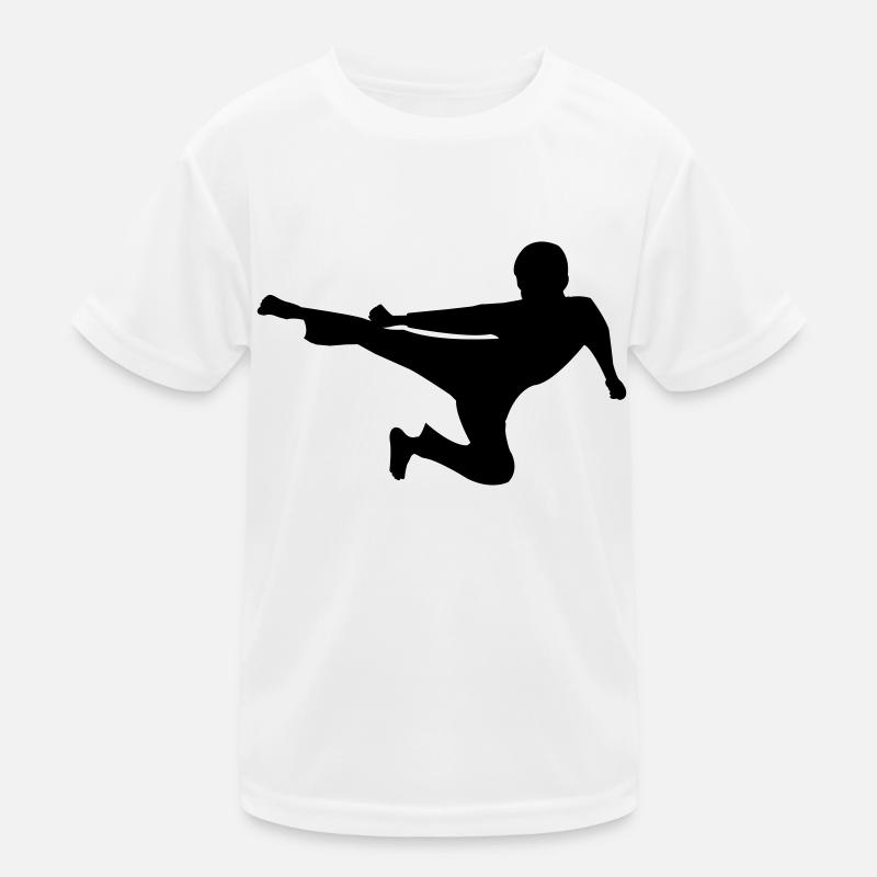 kung_fu Kinder Funktions-T-Shirt