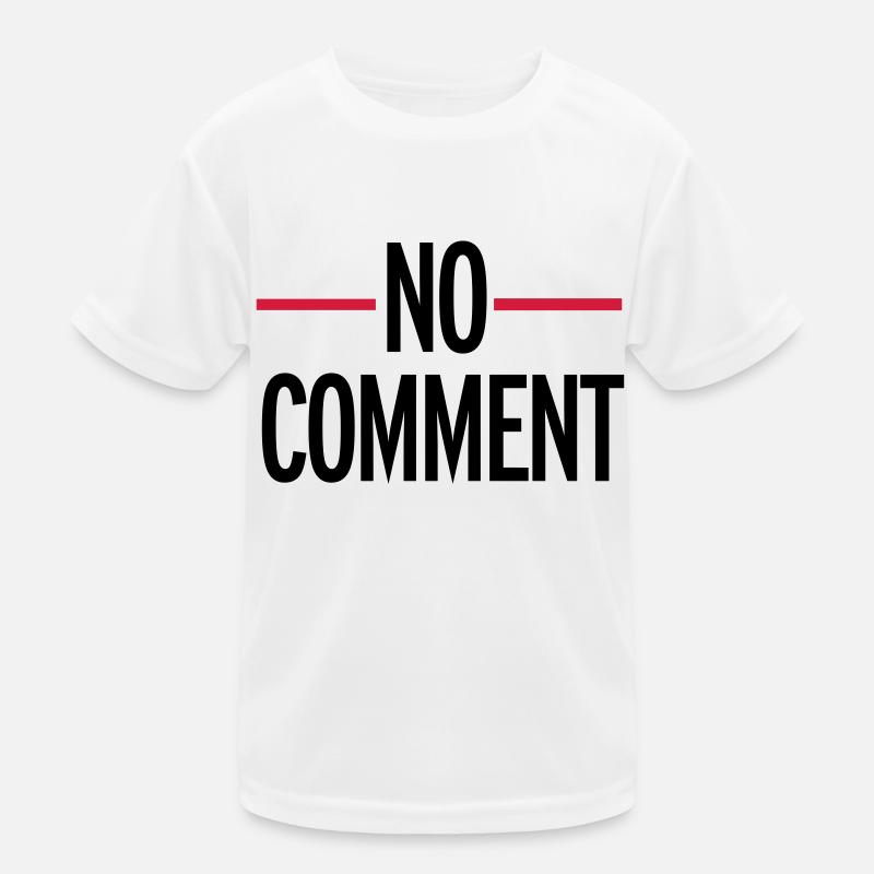 No Comment Kids Functional T-Shirt