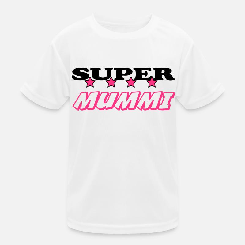 Super mummi Functioneel T-shirt voor kinderen