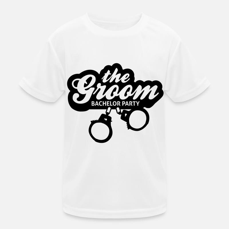 junggesellen abschied Kinder Funktions-T-Shirt