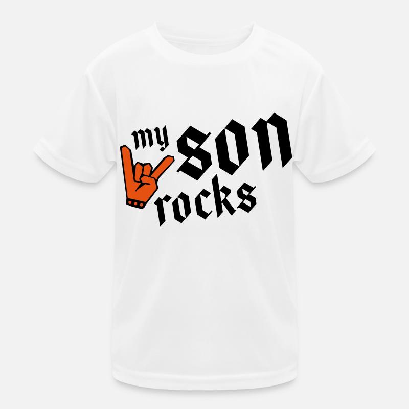 son rocks my Kinder Funktions-T-Shirt