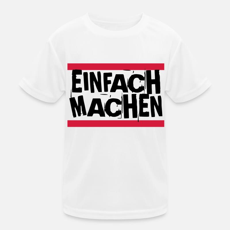 EINFACH MACHEN Kinder Funktions-T-Shirt