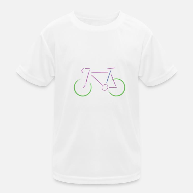 Bicyclepaint T-shirt sport Enfant