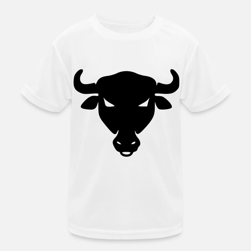 Bulle - Kinder Funktions-T-Shirt - Weiß