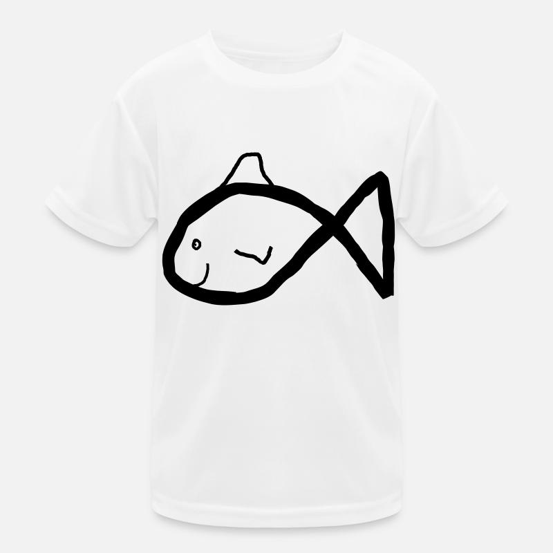 Poisson T-shirt sport Enfant