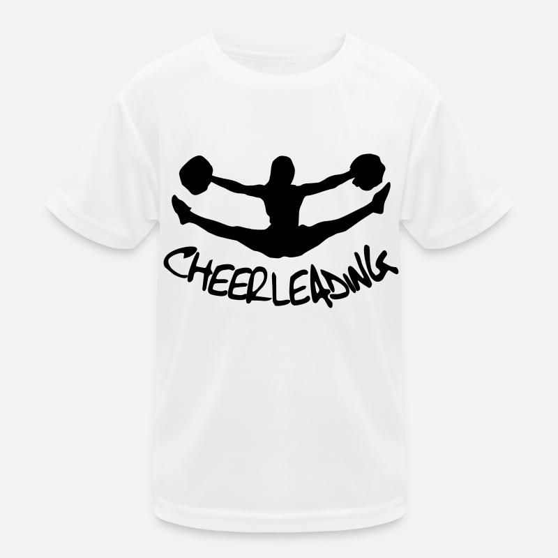 Cheerleading, Cheerleader Kids Functional T-Shirt