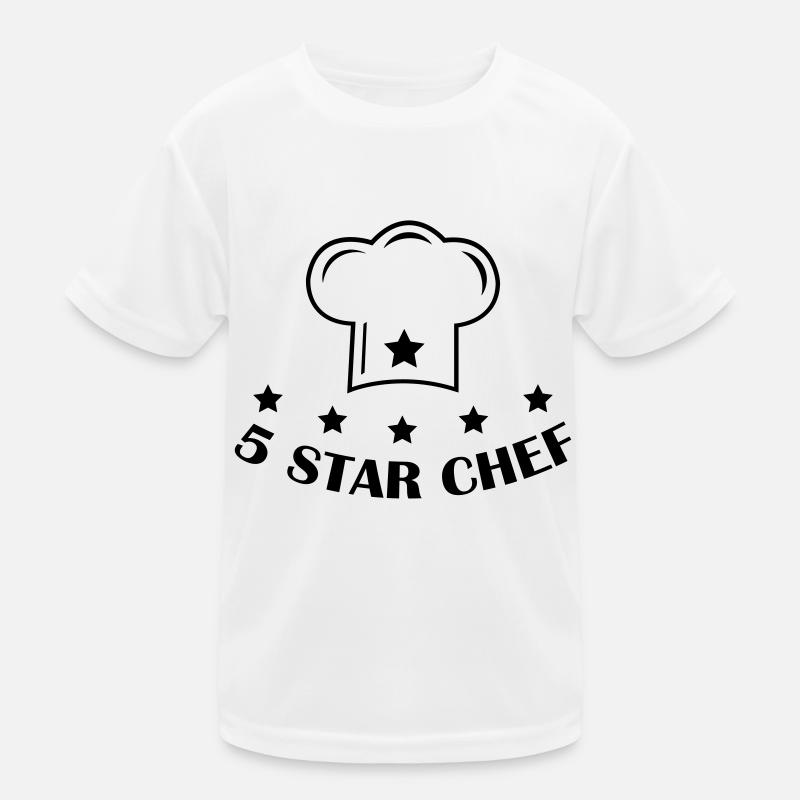 5 star chef Kinder Funktions-T-Shirt