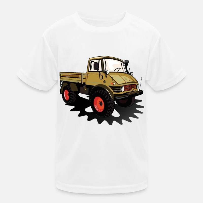 Unimog - Oldtimer - Offroad - Universal motor device Kids Functional T-Shirt