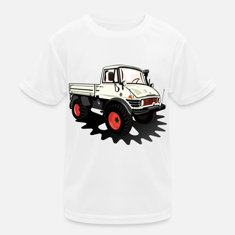 Unimog - Oldtimer - Offroad - Universal motor device Kids Functional T-Shirt