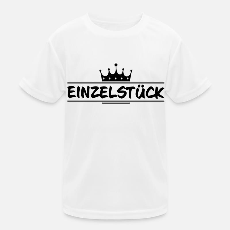 Einzelstück Krone Kinder Funktions-T-Shirt