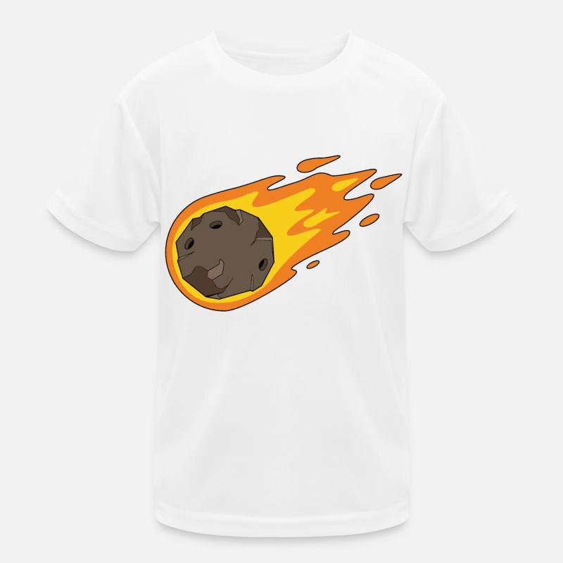 Asteroid Komet Kinder Funktions-T-Shirt