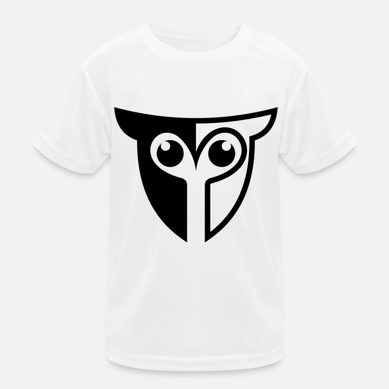 Owl owl - Kids Functional T-Shirt - white