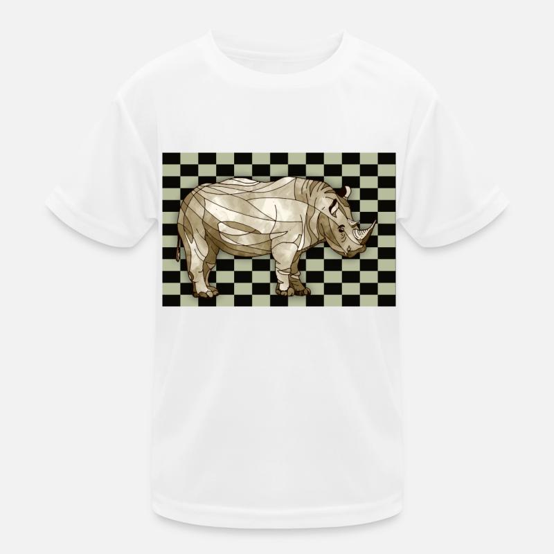 Rhinoceros Kids Functional T-Shirt