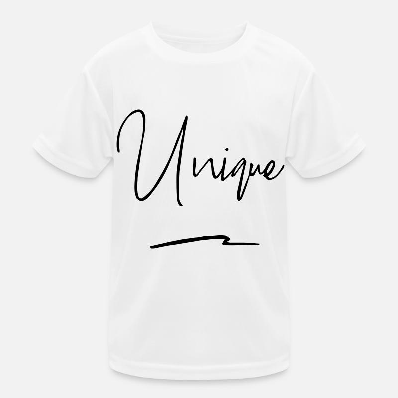 Unique - Einzigartig Kids Functional T-Shirt