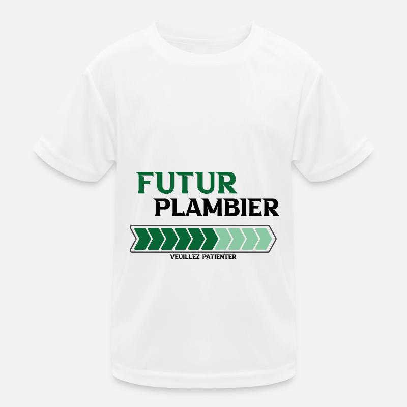 futur plombier T-shirt sport Enfant