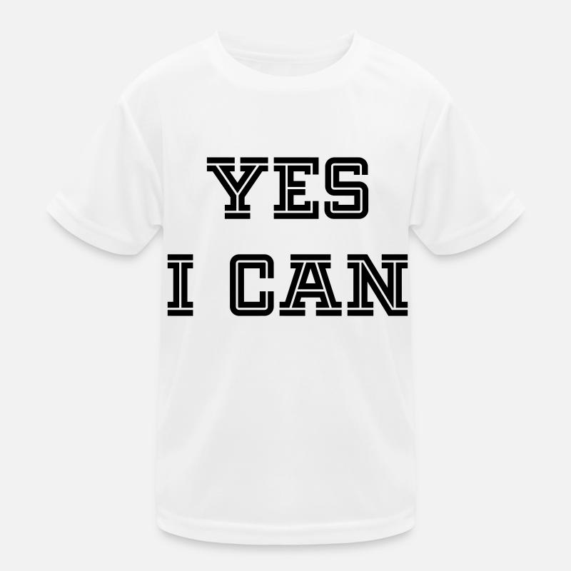 YES I CAN Kinder Funktions-T-Shirt
