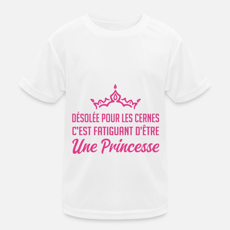 Désolée pour les cernes T-shirt sport Enfant