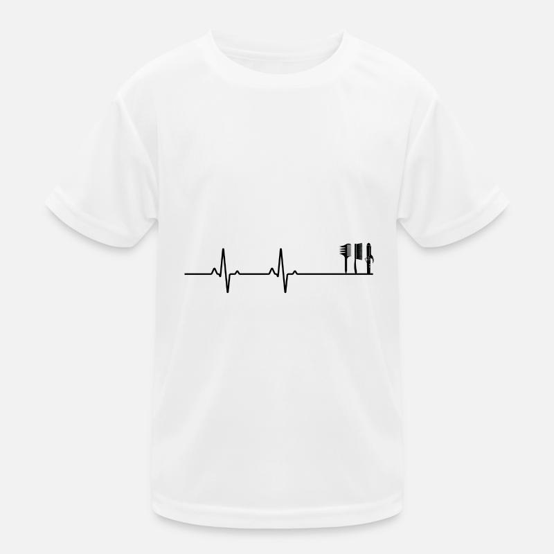 Évolution coiffeuse T-shirt sport Enfant