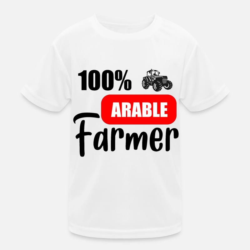 arable farming Kids Functional T-Shirt