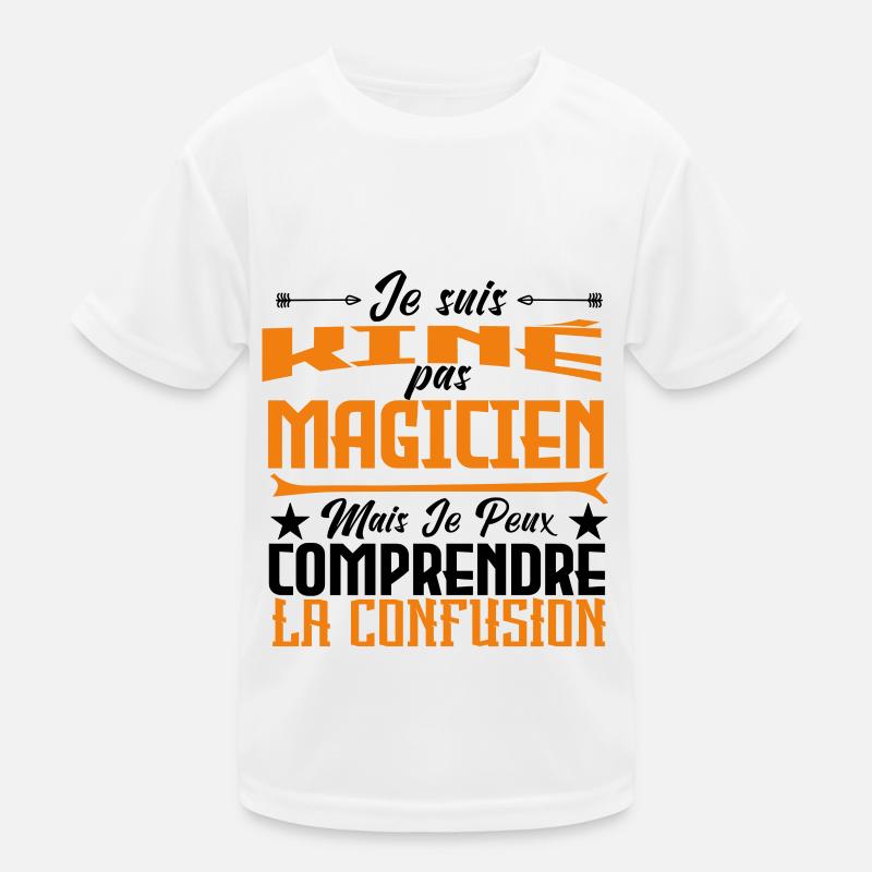 Je Suis Kiné Pas Magicien T-shirt sport Enfant