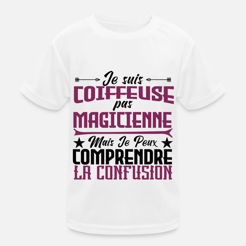 je suis Coiffeuse pas magicienne T-shirt sport Enfant