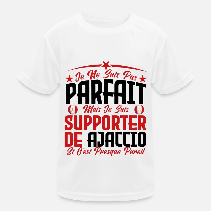 je ne suis pas parfait, supporteur de Ajaccio. T-shirt sport Enfant