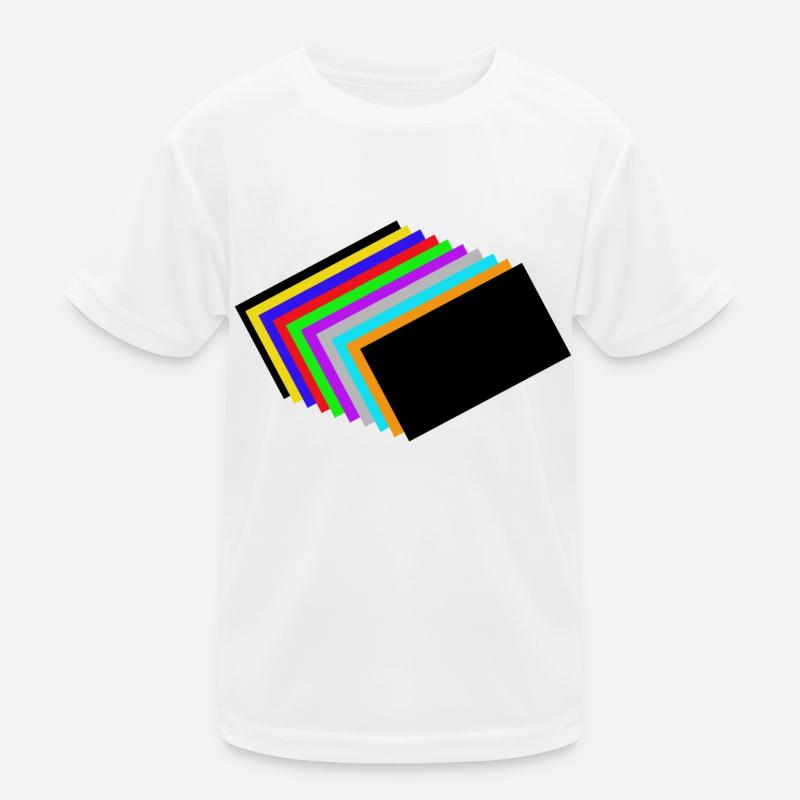 Color blocks Kids Functional T-Shirt