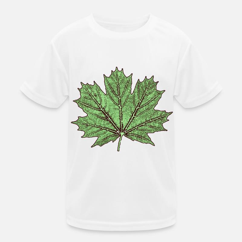 Maple leaf / érable feuille - Botanique T-shirt sport Enfant