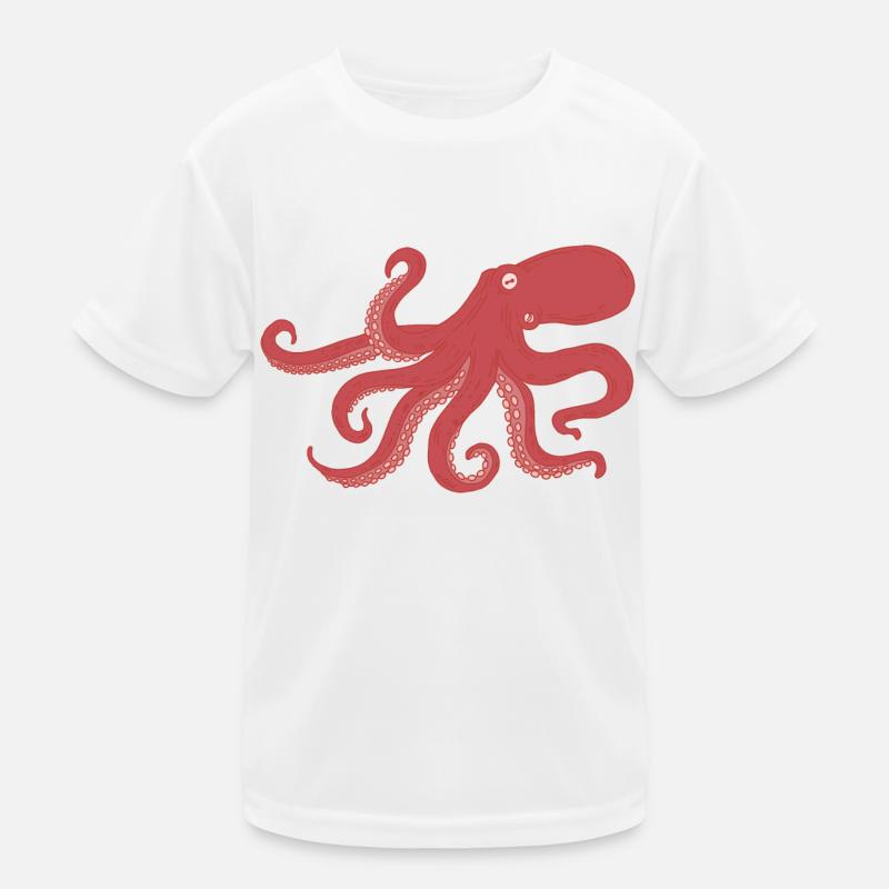 Poulpe - calmar T-shirt sport Enfant
