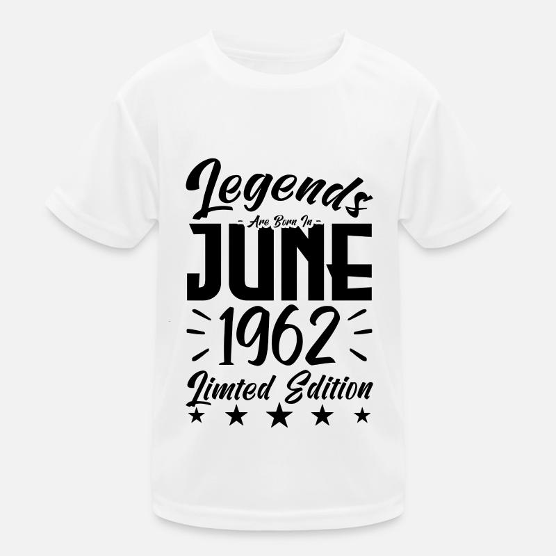 Geboren 1962 Geburtstagsgeschenk 1962. Kinder Funktions-T-Shirt