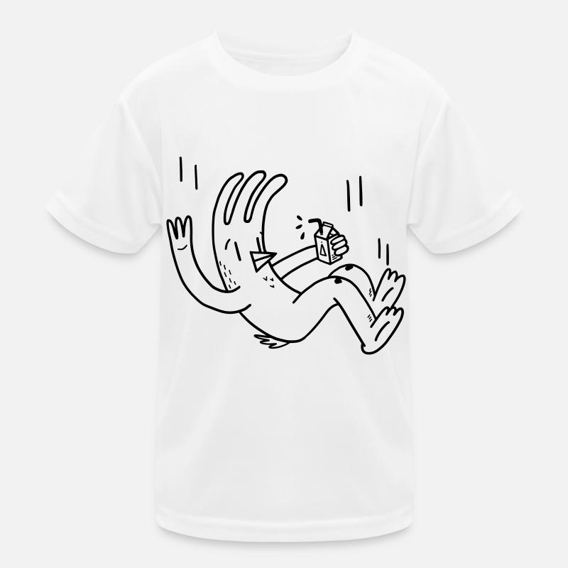 Chute de Poulet T-shirt sport Enfant