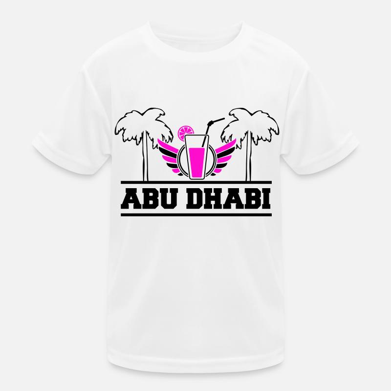 Abu Dhabi Kids Functional T-Shirt