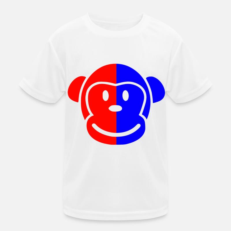 Glücklicher Affe Happy Monkey Kids Functional T-Shirt
