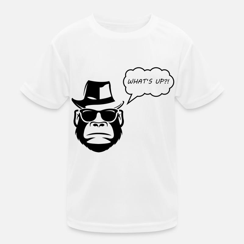 gorilla whats up Kids Functional T-Shirt