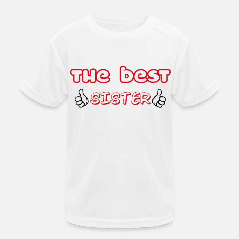 DIE BESTE SCHWESTER Kinder Funktions-T-Shirt